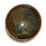 AN EXQUISITE SMALL BLACK-GLAZED RUSSET-SPLASHED BOWL, NORTHERN SONG / JIN DYNASTY