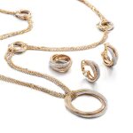 'Trinity' Diamond Parure | 卡地亞 | 'Trinity' 鑽石項鏈, 耳環 及 戒指 套裝