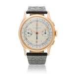 Reference 4072, A pink gold chronograph wristwatch, Circa 1945 江詩丹頓 4072 型號粉紅金計時腕錶，約1950年製