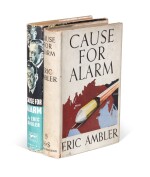Eric Ambler | Cause for Alarm, 1938-39, first English and first American editions