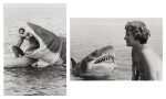 Jaws (1975) deluxe hand printed candid file photographs, US
