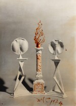 Castor et Pollux, study for the goldsmith's object ''Gala portant la Flamme de Castor et Pollux''