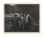 GEORGE BELLOWS | PRELIMINARIES TO THE BIG BOUT (MASON 24)
