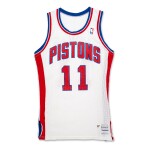 Isiah Thomas Detroit Pistons 1987 Professional Model Jersey