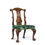 A George II carved mahogany side chair, circa 1740, in the manner of Giles Grendey