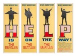 Help! (1965), set of 4 door panels, US