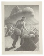 GRANT WOOD | APPROACHING STORM (COLE 19)
