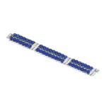 Van Cleef & Arpels | Sapphire and Diamond Bracelet, France