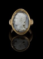  FRENCH, MID 18TH-CENTURY | CAMEO WITH KING LOUIS XV OF FRANCE (1710-1774)