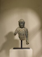 A bronze torso of a Bodhisattva, Late Yuan/early Ming dynasty  | 元末/明初 銅菩薩殘件