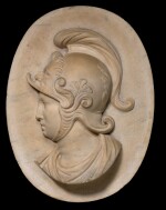 ITALIAN, CIRCA 1700 | RELIEF WITH A HELMETED WARRIOR