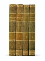 De la démocratie en Amérique. 1835-1840. 4 vol. Rare en reliure époque. Ex-Libris Georges Pompidou.