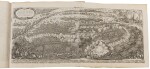 Recueil factice de 104 gravures, la plupart tirées du "Theatrum europaeum". In-folio.
