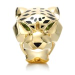 Cartier | Enamel and peridot ring, 'Panthère'