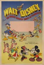 WALT DISNEY PRESENTS THE WORLD'S GREATEST SHORTS (1940) POSTER, BRITISH