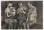 HENRY MOORE | THREE WOMEN IN A SHELTER