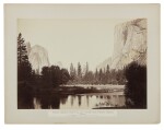'View Down the Valley from the Ferry Bend, Yosemite'