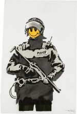 Banksy 班克斯 | Riot Cop