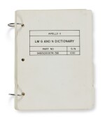LUNAR SURFACE FLOWN Apollo 11 LM G and N Dictionary