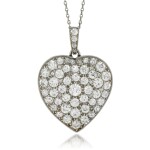 Diamond pendant necklace, 1920s