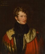 Portrait of Charles Noel, 3rd Baron Barham and 1st Earl of Gainsborough (1787–1866) in peer's robes