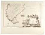  KITCHIN, THOMAS | A NEW MAP OF THE SOUTHERN PARTS OF AMERICA. 1772