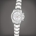 Reference 116520 Daytona | A stainless steel automatic chronograph wristwatch with bracelet, Circa 2002