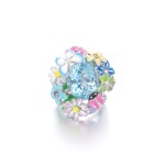 Gem set and diamond ring, 'Diorette'