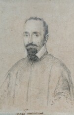 A portrait of Monsignor Montero, half-length