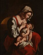 Madonna nursing the infant Christ