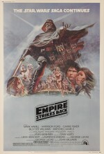 The Empire Strikes Back (1980), style B poster, US