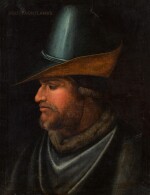Portrait of Uguccione della Faggiuola (c. 1250-1319), bust-length, in profile
