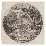 The Golden Age (After Abraham Bloemaert and Nicolaes de Bruyn) (Hollstein 14)