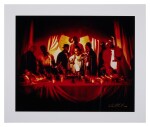 "The Wu-Tang Clan 'Last Supper'" chromogenic print signed by Danny Hastings
