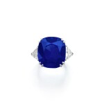 Highly Important sapphire and diamond ring