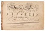 G.F. Handel. Suites de Pieces Pour le Clavecin, vols. 1 and 2, c.1736 and c.1733
