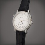 Reference 25825PT.OO.D002XX.01 Jules Audemars Grande Sonnerie | A limited edition platinum minute repeating wristwatch with grande and petite sonnerie, Circa 1995