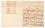 Henry St John, Viscount Bolingbroke | Autograph letter, unsigned, to George Lyttelton, 1740