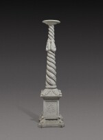An Italian neoclassical carved marble candelabrum, Rome, late 18th century