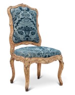 An Italian Carved Giltwood Chair, Piedmontese, Circa 1760