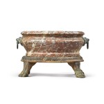 A Louis XIV rouge de Languedoc cistern, early 18th century