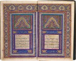 AN ILLUMINATED QUR’AN, COPIED BY IBN ‘ABD AL-SAMI’ MUHAMMAD BAQIR, QAJAR, PERSIA, DATED 126[1] AH/1845-46 AD