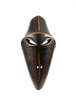 Masque Chikwekwe, Tshokwé, Angola | Tshokwe Chikwekwe Mask, Angola