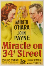 MIRACLE ON 34TH STREET (1947) POSTER, US