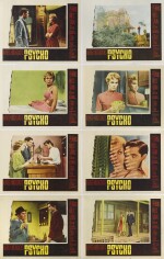 PSYCHO (1960) COMPLETE SET OF LOBBY CARDS, US 