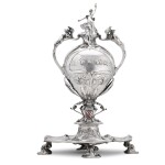 The Manchester Cup, 1904. A spectacular Art Nouveau silver racing trophy, Elkington & Co. Ltd., Birmingham, 1899