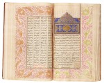 JALAL AL-DIN MUHAMMAD RUMI (D.1273 AD), THE SIX BOOKS OF THE MATHNAWI, SIGNED BY JAN MUHAMMAD SON OF KHIDR, PERSIA, SAFAVID, DATED 1029 AH/1620 AD