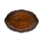A George III style mahogany tray