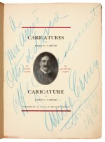Enrico Caruso | Caricatures by Enrico Caruso, signed and inscribed by Caruso on the title page. New York, 1908