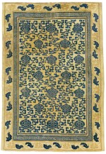 A NINGHSIA RUG, WEST CHINA, QING DYNASTY, KANGXI IN MING STYLE, LATE 17TH CENTURY
